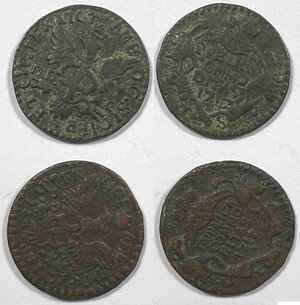 obverse: SAVOIA - Vittorio Amedeo II - Lotto di 4 monete