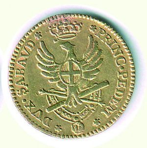 reverse: SAVOIA -  Vittorio Amedeo III - Doppia 1786.