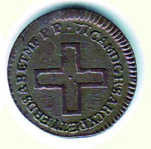reverse: SAVOIA -  Vittorio Amedeo III - 2 Denari 1787.