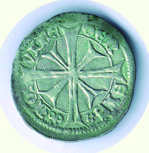 reverse: AQUILEIA - Marquando di Randek (1365-1381) - Denaro