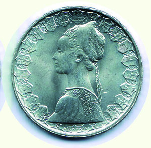 reverse: 500 Lire 1966 - Sstato zecca.