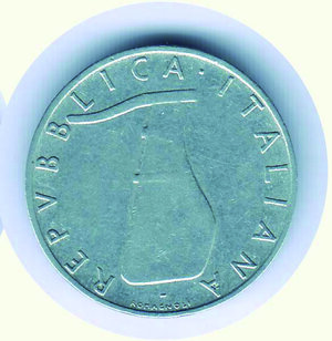 reverse: 5 Lire 1956