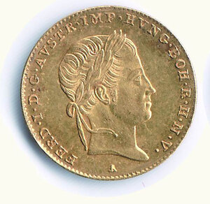 obverse: AUSTRIA - Ferdinando I d’Asburgo Lorena (1835-1848) - Ducato 1838 A.