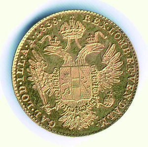 reverse: AUSTRIA - Ferdinando I d’Asburgo Lorena (1835-1848) - Ducato 1838 A.