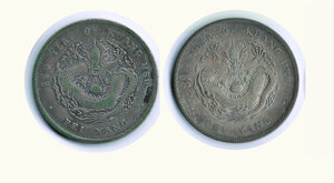 obverse: CINA - Chihli - Dollar (1907) - 33° A. (Peiyang) - Kann 207a.