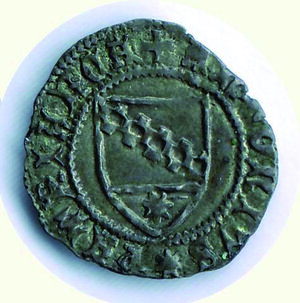 reverse: AQUILEIA - Antonio II Pancera (1402-1411) - Denaro