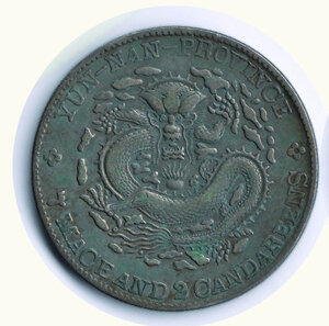 obverse: CIAN - Yunnan - Dollar 1907