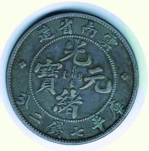 reverse: CIAN - Yunnan - Dollar 1907