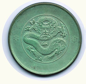 obverse: CINA - Yunnan - Dollar (1908) - Riconio