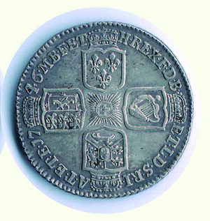 reverse: INGHILTERRA - Giorgio II - Shilling 1746