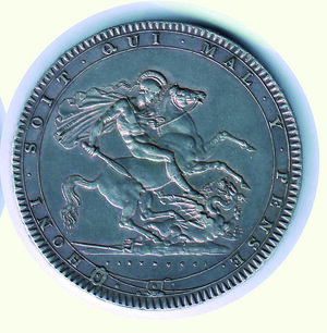 reverse: INGHILTERRA - Giorgio III - Corona 1820