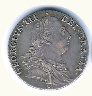 obverse: INGHILTERRA - Giorgio III - Shilling 1787