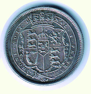 reverse: INGHILTERRA - Giorgio III - Shilling 1820