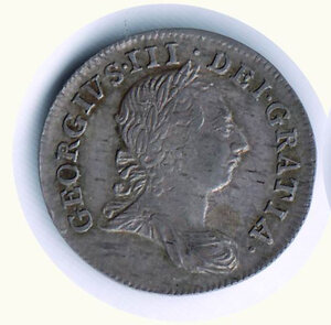 obverse: INGHILTERRA - Giorgio III - 4 Pence 1772