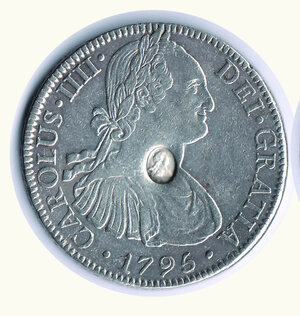 obverse: INGHILTERRA - Giorgio III - Dollar (8 Reales 1795