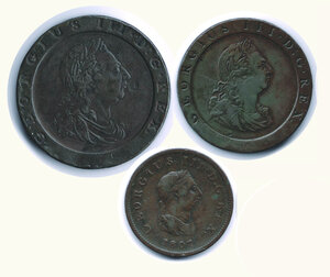 obverse: INGHILTERRA - Giorgio III - 2 Pence e Penny