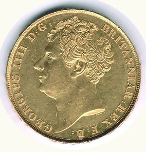 obverse: INGHILTERRA - Giorgio IV - Two Pounds