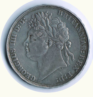 obverse: INGHILTERRA Giorgio IV - Corona 1821 
