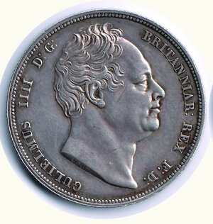 obverse: INGHILTERRA - Guglielmo IV - Mezza Corona 1836