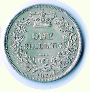 reverse: INGHILTERRA - Guglielmo IV - Schilling 1836
