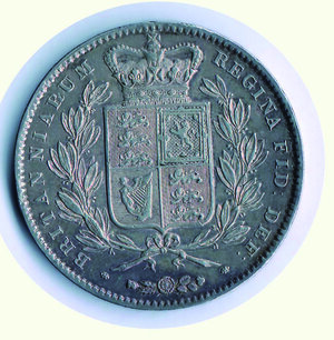 reverse: INGHILTERRA Vittoria - Corona 1845