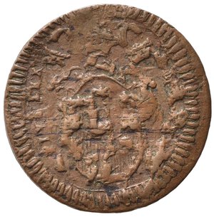 obverse: SAN SEVERINO. Pio VI (1775-1799). 1/2 Baiocco. AE (3,19 g - 22,45 mm). Muntoni 411. BB+