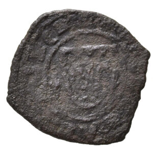 obverse: BRINDISI o MESSINA. Carlo I d Angiò (1266-1285). Denaro Mi (0,74 g). Spahr 40. MB-BB