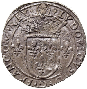 obverse: MILANO. Ludovico XII D Orleans (1500-1513). Grosso regale da 6 soldi. Ag (3,51 g). MIR 239/1. NC. qBB