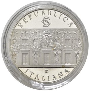 obverse: Repubblica Italiana. Monetazione in Euro. 5 Euro 2011. Ag. Proof