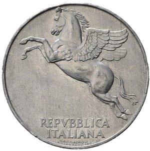 obverse: Repubblica Italiana. 10 lire 1948 Non comune. SPL+