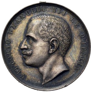 obverse: Savoia. Vittorio Emanuele III (1900-1943). Medaglia Regia zecca 