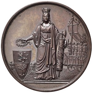 obverse: MILANO. Medaglia 1876 (700° anniversario Vittoria di Legnano. AE (45,43 g - 47 mm). FDC