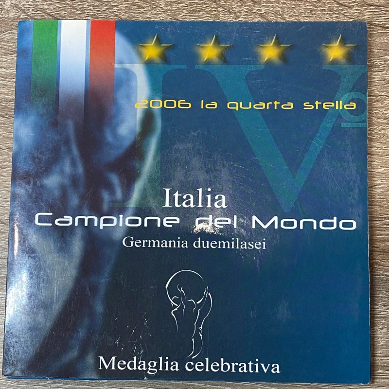 obverse: Medaglie Italiane. Medaglia celebrativa Italia Campione del mondo 2006. FDC