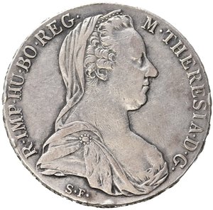 obverse: AUSTRIA. Maria Teresa (1740-1780). Tallero. Ag (28,00). BB