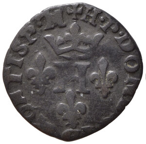 obverse: FRANCIA. Dombes. Henry II de Montpensier. Liard 1597. Mi (1,11 g). MB