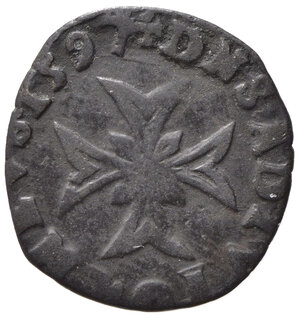 reverse: FRANCIA. Dombes. Henry II de Montpensier. Liard 1597. Mi (1,11 g). MB