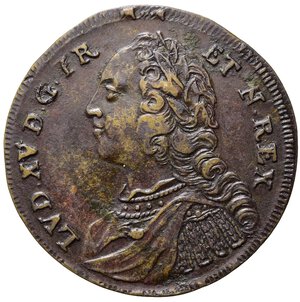 obverse: GETTONE. Francia. Luigi XV (1715-1774). Cu (4,63 g). Jeton 