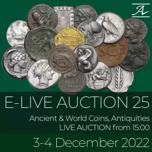Banner Artemide eLive Auktion 25