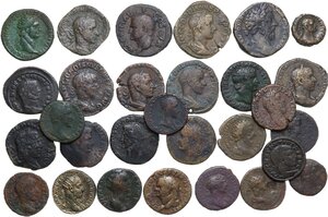 obverse: The Roman Empire.. Multiple lot of twenty-nine (29) unclassified AE coins