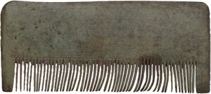 obverse: Bronze comb. Intact.  Roman to Migration Period.  61x26 mm
