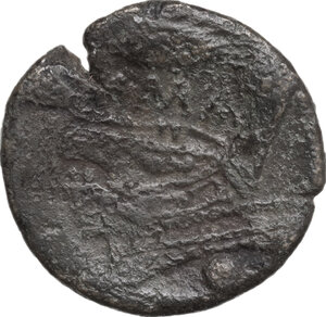 reverse: Anonymous.. AE Uncia, uncertain mint in Sicily, 214-212 BC