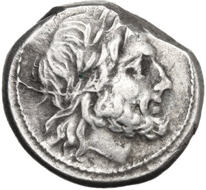 obverse: Anonymous. Victoriatus, uncertain Sicilian mint (Lilybaeum?), 215-214 BC
