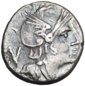 obverse: Anonymous. Quinarius, uncertain Sicilian mint (Catania?), 214 BC