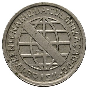 reverse: BRASILE 200 Reis 1932