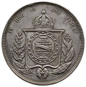 reverse: BRASILE 2000 Reis argento 1863
