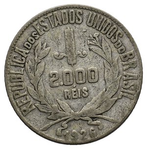 obverse: BRASILE 2000 Reis argento 1926