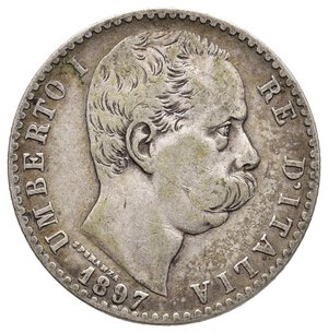 obverse: UMBERTO I  2 Lire argento 1897
