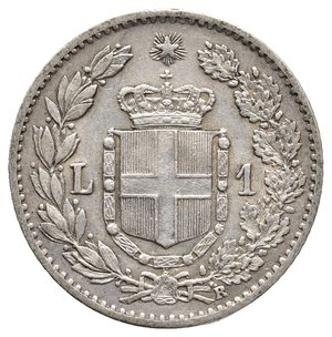 reverse: UMBERTO I  1 Lira argento 1900  RARA