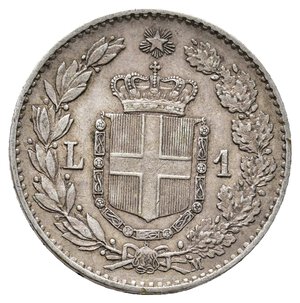 reverse: UMBERTO I  1 Lira argento 1887
