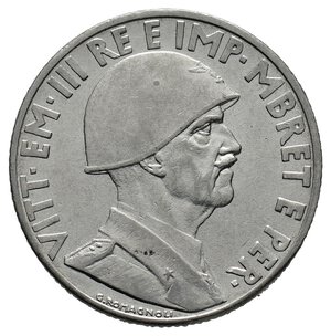 reverse: COLONIA ALBANIA - Vittorio Emanuele  III - 1 Lek 1939 